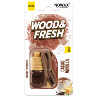 NX92013 NOWAX – Ароматизатор Nowax Wood&Fresh - Cacao Vanilla, блистер (NX92013) у Запоріжжі
