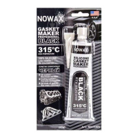 NX35309 NOWAX – Герметик силиконовый для формирования прокладок черный NOWAX -73+315°С 85г (NX35309) у Запоріжжі
