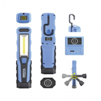 11320 Brevia – Лампа инсп. Brevia LED 3W COB+1W LED 300lm, 2000mAh, microUSB, блістер у Запоріжжі
