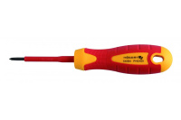 HT1S920 Hogert – Диэлектрическая крестовая отвертка Ph0 60мм 1000V S2 сталь Hogert артикул (HT1S920) у Запоріжжі
