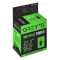 GR51727 Greys – Велокамера на велосипед горный MTB 27.5 дюймов Greys ниппель AV 48mm бутил (GR51727) у Запоріжжі
