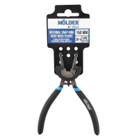 MT46315 Molder – Кліщі для внутрішніх стопорних кілець, вигнуті MOLDER 150мм, Cr-V, HRC 55-60, поліровані (72шт/ящ) у Запоріжжі
