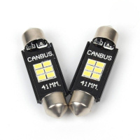 SJ-K6-41мм CARLAMP – Светодиодные автолампы C5W Led cофитка Carlamp+canbus Т11x41 мм (SJ-K6-41мм) у Запоріжжі
