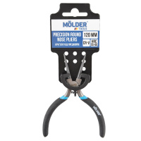 MT41512 Molder – Круглогубці прецизійні MOLDER 120мм, Cr-V, HRC 55-60, поліровані, оліє-стійка, прог. ручка(120шт/ящ) у Запоріжжі
