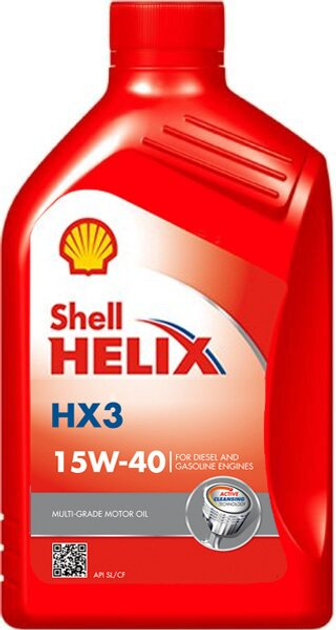 550046596 Shell – Helix HX3 15W-40 (SL/CF)  1 л у Запоріжжі