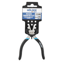 MT41412 Molder – Плоскогубці прецизійні комбіновані MOLDER 120мм, Cr-V, HRC 55-60, поліровані, оліє-стійка (120шт/ящ) у Запоріжжі
