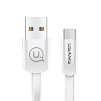 SJ200TC02 Usams – Кабель Usams Type-C 3A Fast Charging Data Cable - Green Series 1m Голубий у Запоріжжі
