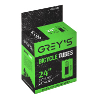 GR51124 Greys – Камера на велосипед детский 24 дюймов Greys ниппель AV 48mm бутил (GR51124) у Запоріжжі
