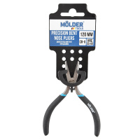 MT41312 Molder – Довгогубці прецизійні вигнуті MOLDER 120мм, Cr-V, HRC 55-60, поліровані, оліє-стійка (120шт/ящ) у Запоріжжі
