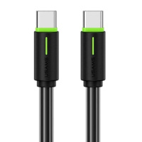 SJ734USB01 Usams – Кабель Usams 18W Type-C To Type-C 1m Черный у Запоріжжі
