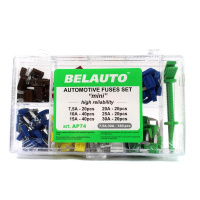 AP74 BelAuto – Предохранители "мини" BELAUTO AP74 MIX 160шт у Запоріжжі
