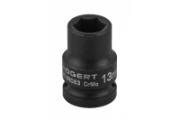 HT4R063 Hogert – Ударная торцевая головка шестигранная 1/2 дюйма 13 мм DIN3121 CrMo Hogert короткая (HT4R063) у Запоріжжі
