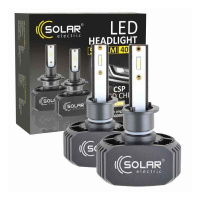 8201 Solar – Лампа LED H1 12/24V 40W 5000Lm 6000K, CSP1860 2шт. (50шт.) у Запоріжжі
