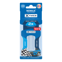 NX00155 NOWAX – Ароматизатор повітря з подвійною капсулою Nowax серія X Twice - New Car & Sport (30шт/уп) у Запоріжжі
