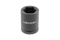 HT4R145 Hogert – Ударная головка 3/4 дюйма CrMo 27 мм короткая Hogert артикул HT4R145 у Запоріжжі

