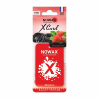 NX07538 NOWAX – Ароматизатор на зеркало NOWAX X Card Strawbarry (NX07538) у Запоріжжі
