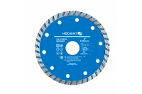 HT6D754 Hogert – Резной алмазный диск Turbo Hogert 125x2x22.3 мм для болгарки (HT6D754) у Запоріжжі
