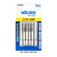 MT7086503 Molder – Н-р бит магнитных для кровельных саморезов MOLDER, H8x65мм, 3шт в блистере (MT7086503) у Запоріжжі
