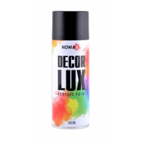 NX48011 NOWAX – Акриловая краска черный матовый NOWAX Decor Lux (9005) 450мл у Запоріжжі
