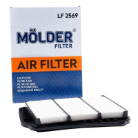 LF2569 Molder-filter – Повітр.фильтр Daewoo/Chevrolet Lacetti/ Nubira (WA9440, LX2679, C3028, AP0826) у Запоріжжі
