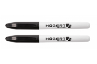 HT3B779 Hogert – Чёрные перманентные маркеры Hogert набор 2 штуки для письма и рисования (HT3B779) у Запоріжжі
