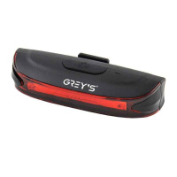 GR11120 Greys – Задний фонарь на велосипед 20 светодиодов 130Lm Grey's 500mAh IPX4 6 режима до 6.5 часов работы (GR11120) у Запоріжжі
