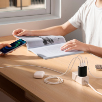CCXJ020101 Baseus – МЗП Baseus Compact 17W (3 USB) (black) у Запоріжжі
