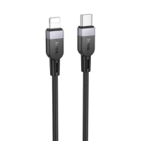X109-t/i black Hoco – Кабель Hoco Type-C to Lightning X109 |1m, 27W| Черный у Запоріжжі
