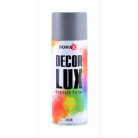 NX48018 NOWAX – Акриловая краска глянцевая серая NOWAX Decor Lux (7000) 450мл у Запоріжжі
