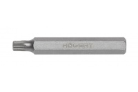 HT1S886 Hogert – Длинная биточка spline M6 75 мм M10 из прочной стали S2 Hogert для шуруповерта (HT1S886) у Запоріжжі

