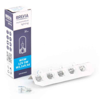 12308C Brevia – Лампы галогенные Brevia W5W 12V 10 штук (одна упаковка) (12308C) у Запоріжжі
