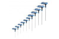 HT1W881 Hogert – Комплект Torx Security ключей типа T 10 штук Hogert артикул в скобках (HT1W881) у Запоріжжі

