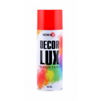 NX48023 NOWAX – Акриловая краска глянцевая сигнально красная NOWAX Decor Lux (3001) 450мл у Запоріжжі
