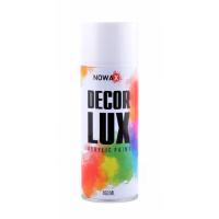 NX48013 NOWAX – Акриловая краска белый матовый NOWAX Decor Lux (9010) 450мл у Запоріжжі
