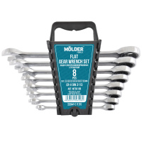 MT56108 Molder – Набор комбинированных ключей MOLDER с трещоткой CR-V 8-19 мм 8 шт (MT56108) у Запоріжжі
