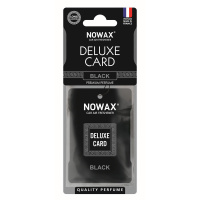 NX07733 NOWAX – Ароматизатор целлюлозный 6 г Nowax Delux Card Black (NX07733) у Запоріжжі
