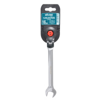 MT57016 Molder – Ключ комбінований MOLDER з трещіткою та карданом CR-V, 16 мм (5/100) у Запоріжжі
