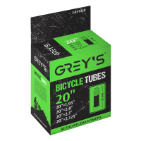 GR51020 Greys – Камера на велосипед детский 20 дюймов Greys ниппель AV 35mm бутил (GR51020) у Запоріжжі
