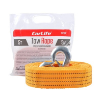 TR710/P CARLIFE – Трос буксировочный 5 т 5 м в пакете CARLIFE (TR710P) у Запоріжжі
