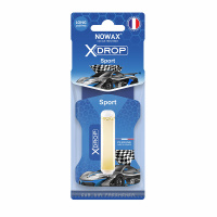 NX00059 NOWAX – Ароматизатор целюлозний з капсулою Nowax серія X Drop - Sport (25шт/ящ) у Запоріжжі

