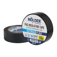 MA21710 Molder – Изолента Molder 10м, 0,13x19mm, черная, Огнестойкая (MA21710) у Запоріжжі
