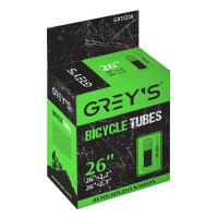 GR51226 Greys – Камера на велосипед горный MTB 26 дюймов Greys ниппель AV 48mm бутил (GR51226) у Запоріжжі
