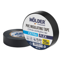 MA21725 Molder – Изолента Molder 25м, 0,13x19mm, черная, Огнестойкая (MA21725) у Запоріжжі
