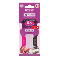 NX00153 NOWAX – Ароматизатор повітря з подвійною капсулою Nowax серія X Twice - Candy & Coffe (30шт/уп) у Запоріжжі
