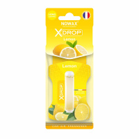 NX00055 NOWAX – Ароматизатор целюлозний з капсулою Nowax серія X Drop - Lemon (25шт/ящ) у Запоріжжі
