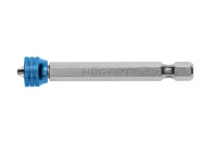 HT1S305 Hogert – Длинные биты PH2 65 мм с магнитным наконечником из стали S2 для гипсокартона Hogert (HT1S305) у Запоріжжі
