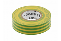HT1P286 Hogert – Желто-зеленая изоляционная лента ПВХ Hogert для электромонтажа (HT1P286) у Запоріжжі
