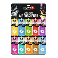 NX07544 NOWAX – Планшет ароматизаторов на зеркало NOWAX X Card MIX №1 50 шт (NX07544) у Запоріжжі
