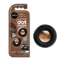 12015 Aroma Car – Ароматизатор Aroma Car Double DOT - ANTI TOBACCO (14шт.) у Запоріжжі
