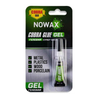 NX49319 NOWAX – Суперклей 100% цианакрилат NOWAX SuperGlue гель 3г (NX49319) у Запоріжжі
